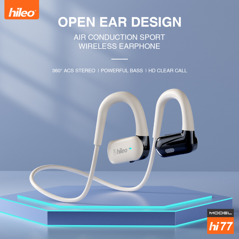 Open Ear Air Conduction Headphones - HiLeo Hi77 5.4 Open oorhanger Luchtgeleiding
