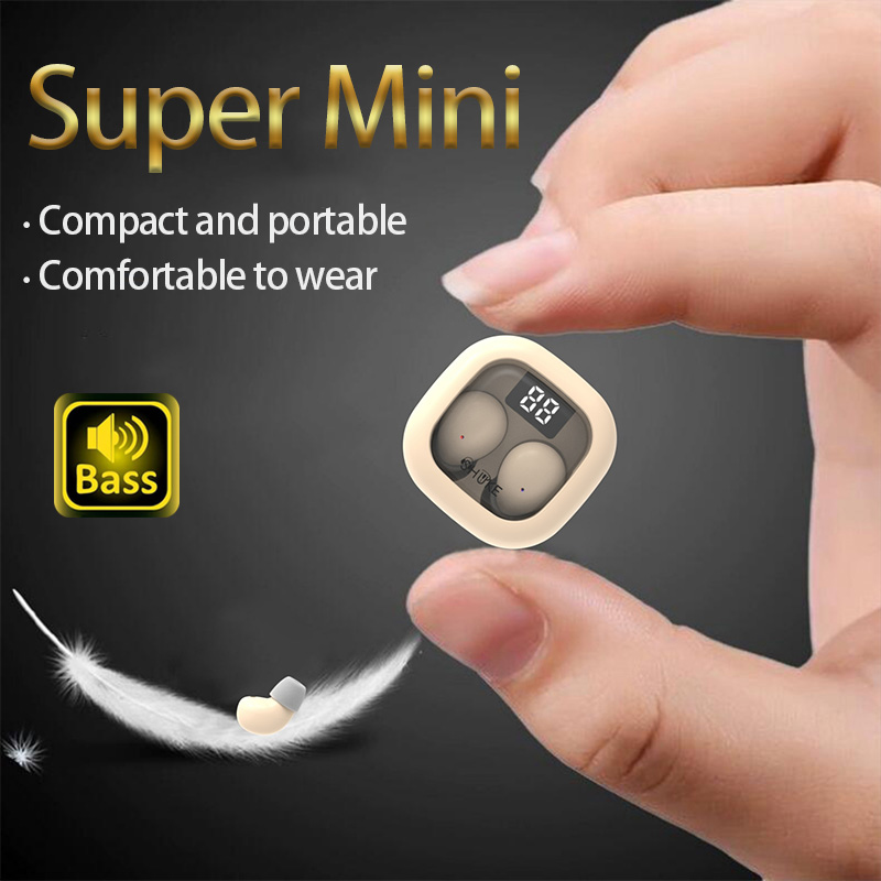 Type C Wired Earphones With Mic - SK Kleine hoofdtelefoon Draadloze Bluetooth-headset Sport