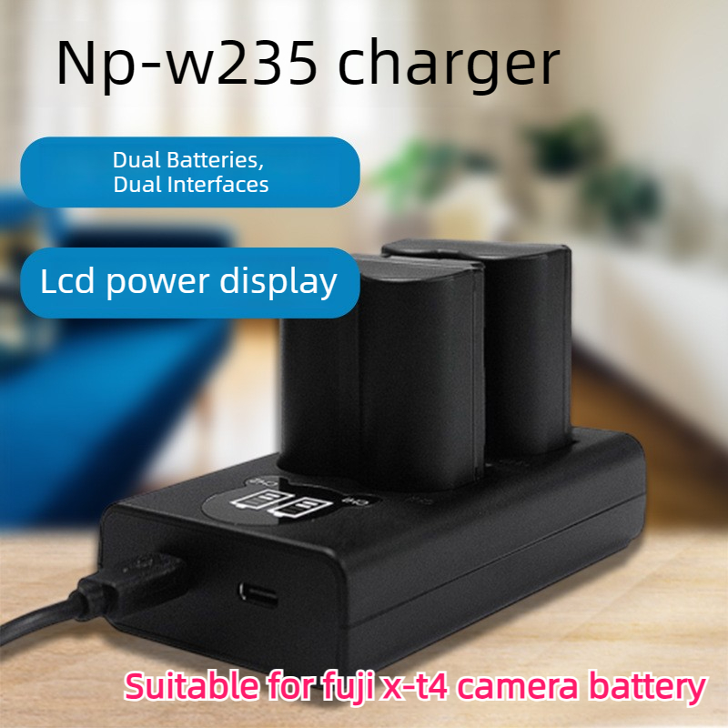 Drones - 2200mAh NP-W235 NP W235 Batterij LCD