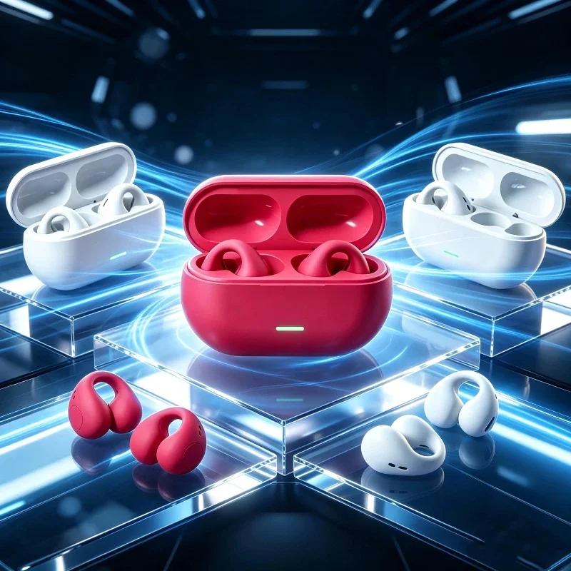 Open Ear Air Conduction Headphones - T75 Bluetooth Headset 5.3 Draadloze Air
