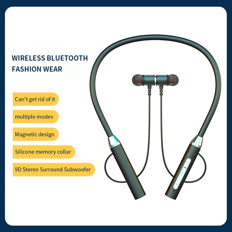 Magnetic Neckband Sports Earphones - Fone Bluetooth 5.0 nekband-oortelefoon Stereo sportheadset