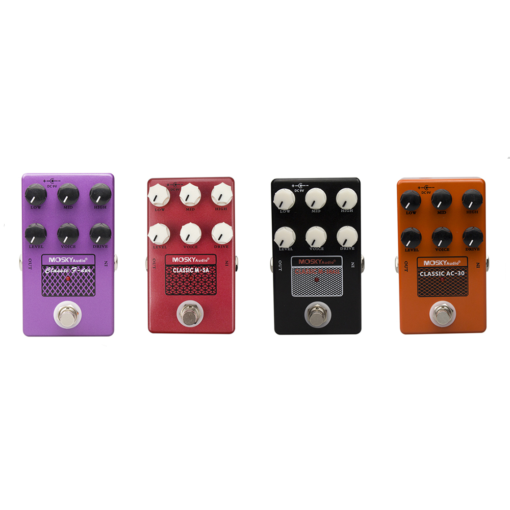 Speakers - MOSKY CLASSIC M-SA/M-SHALL/F-DER/AC-30/LUIDSPREKER SIMULATIE Gitaar Effectpedaal