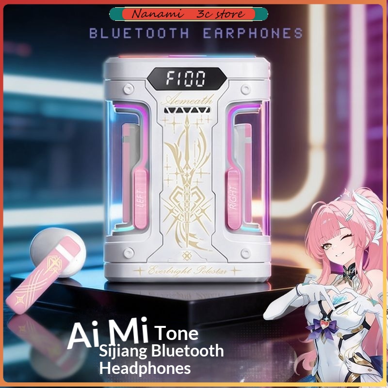 Headphones - Anime Elysia TWS Bluetooth Oortelefoon Semi-In-Ear