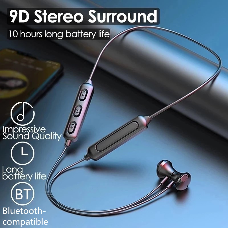 Magnetic Neckband Sports Earphones - Draadloze Bluetooth 5.0 Oortelefoon Magnetische Sport