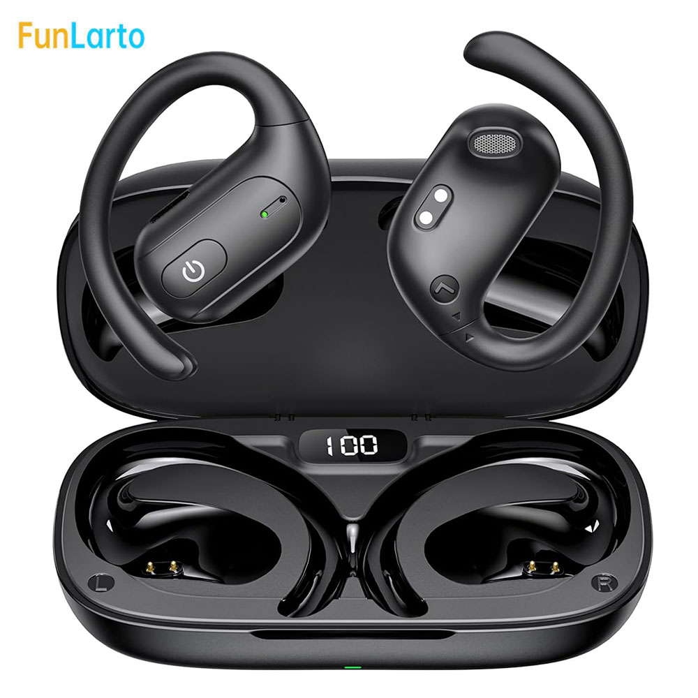 Sleep Mask Headphones Bluetooth - Open-ear draadloze hardloophoofdtelefoon Bluetooth-oortelefoon voor hardlopers