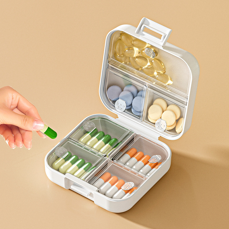 Draagbare medicijndoos voor on - Tablets recensie en prijs
