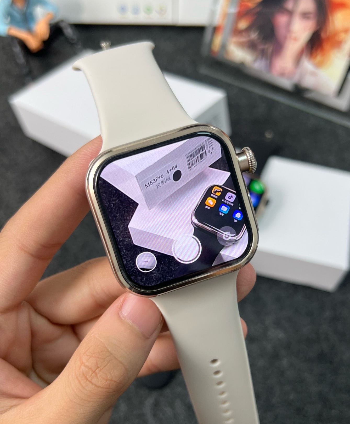 [Breedbeeldscherm M53Pro] W527 - Smartwatches recensie en prijs