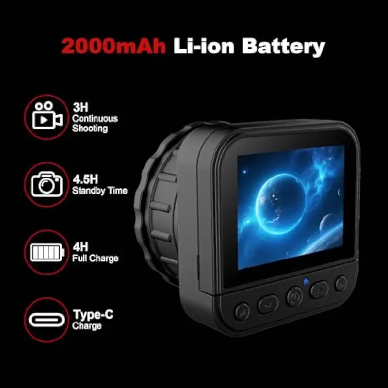 64MP 2.8'' Scherm 4K Elektroni - Cameras recensie en prijs