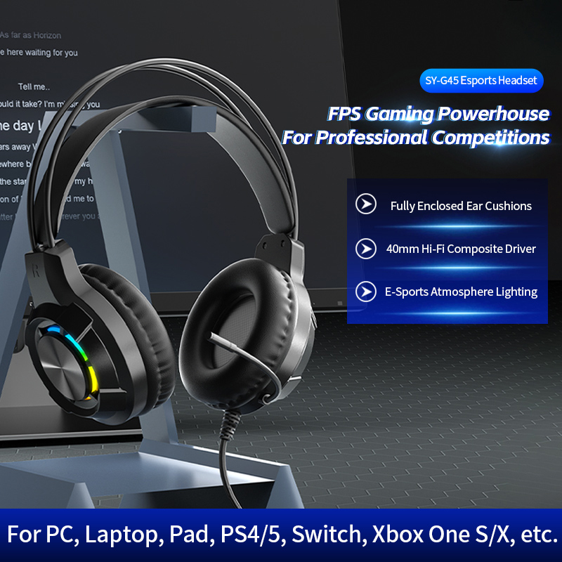 Gaming Headset Ruisonderdrukke - Gaming Headset With Mic Rgb recensie en prijs