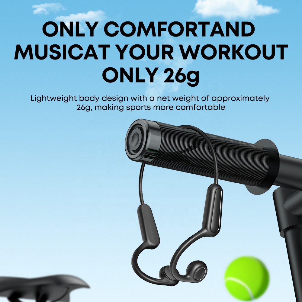 Fabrieks draadloze sport oordo - Bone Conduction Running Headphones recensie en prijs