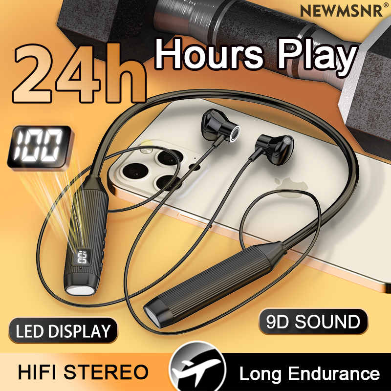 TWS LED-display Super Power dr - Magnetic Neckband Sports Earphones recensie en prijs