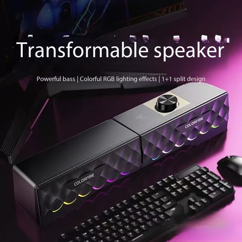 HIFI-geluidskwaliteit Bekabeld - Rgb Computer Soundbar For Pc recensie en prijs
