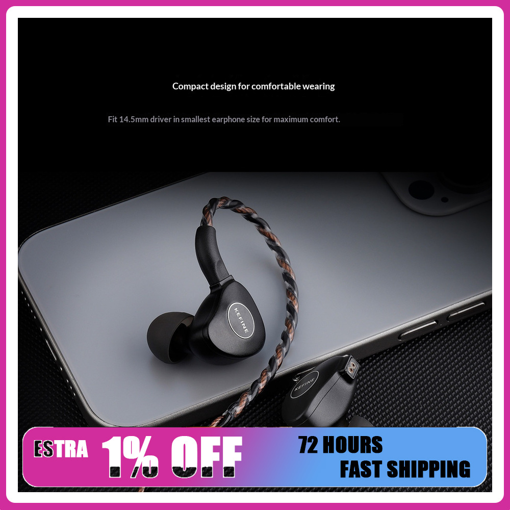 KEFINE Klanar 14.5mm Planar Ma - Planar Magnetic Iem Earphones recensie en prijs