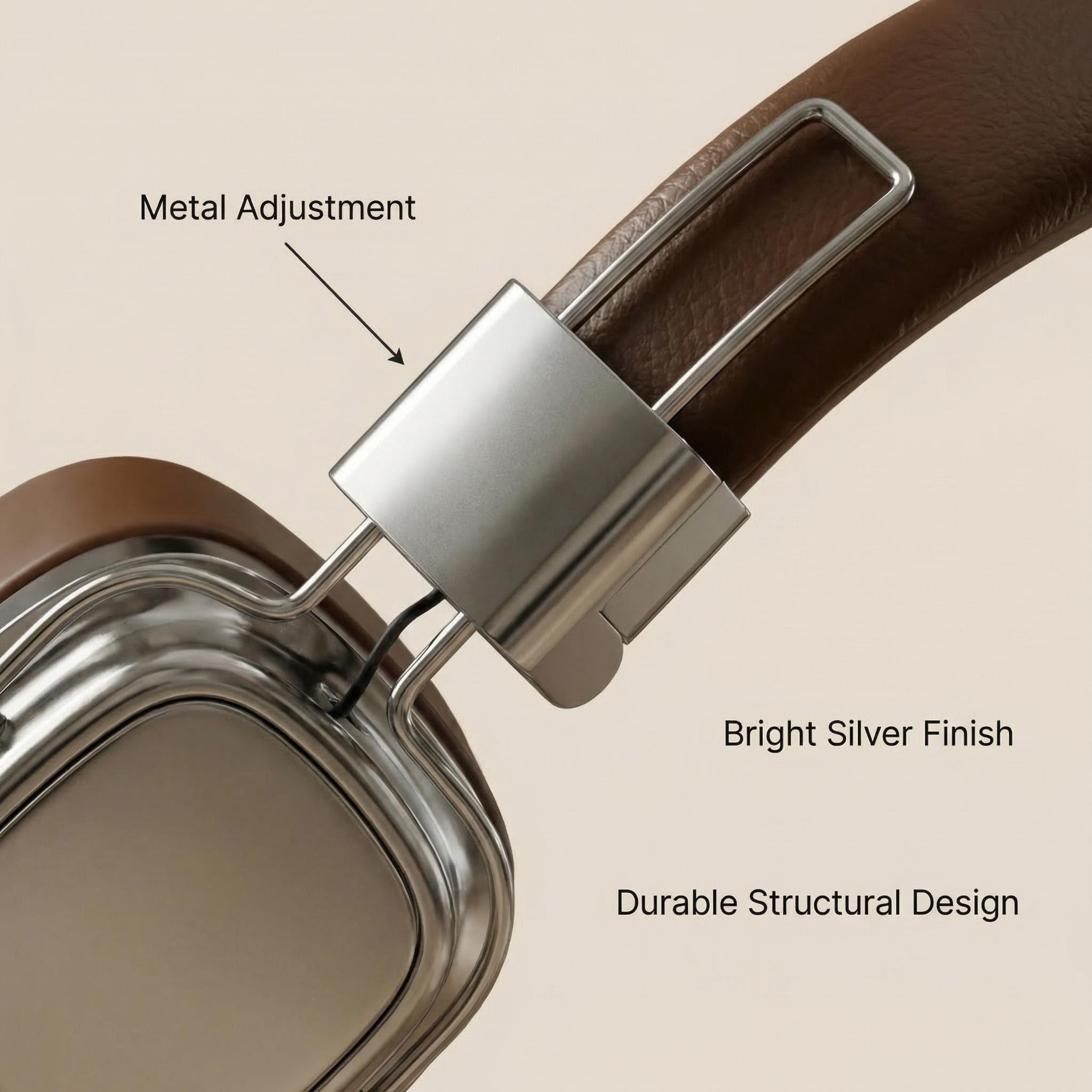 Retro lederen over-ear hoofdte - Anc Wireless Over Ear Headphones recensie en prijs