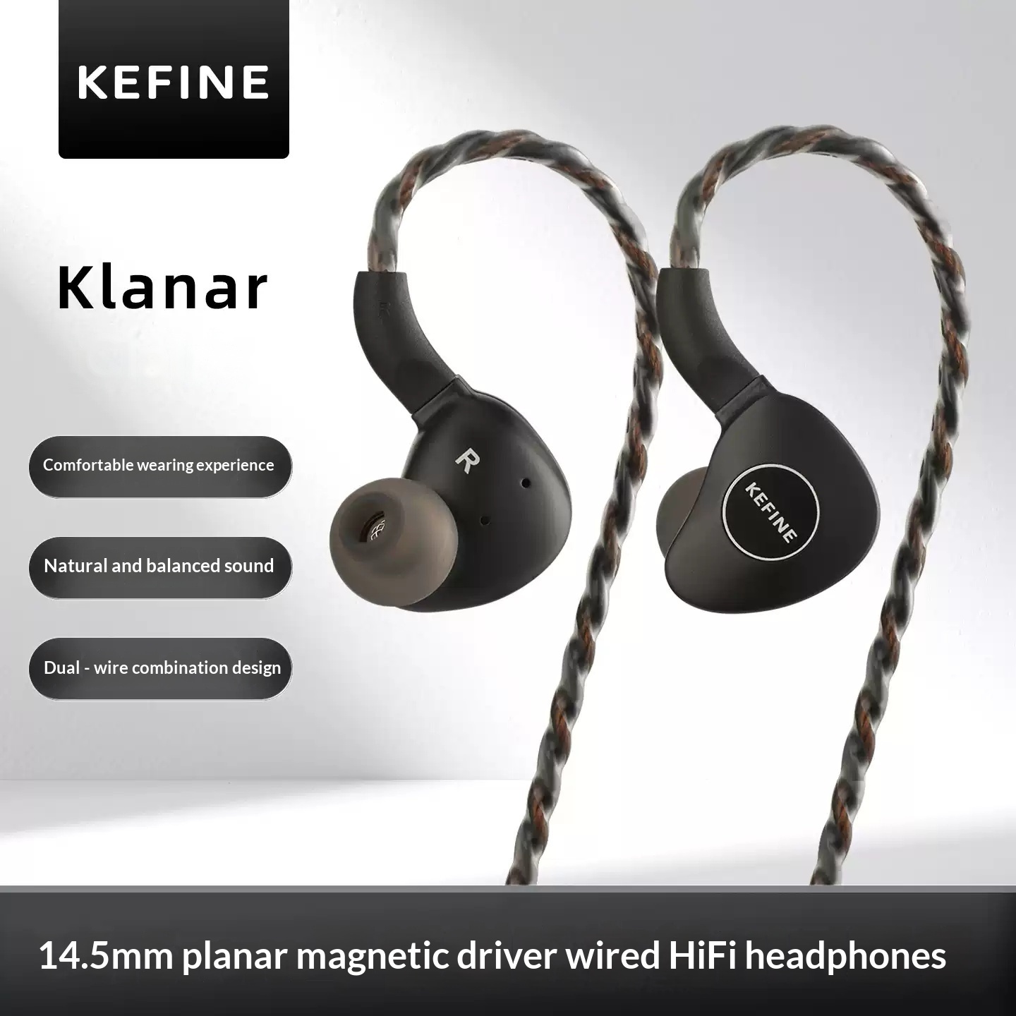 KEFINE Klanar 14.5mm Planar Ma - Planar Magnetic Iem Earphones recensie en prijs