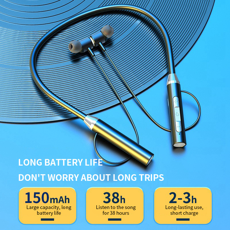 Fone Bluetooth 5.0 nekband-oor - Magnetic Neckband Sports Earphones recensie en prijs