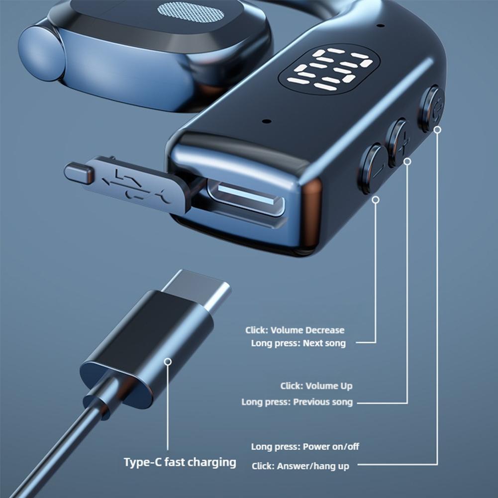 Draadloze Bluetooth-hoofdtelef - Bone Conduction Running Headphones recensie en prijs