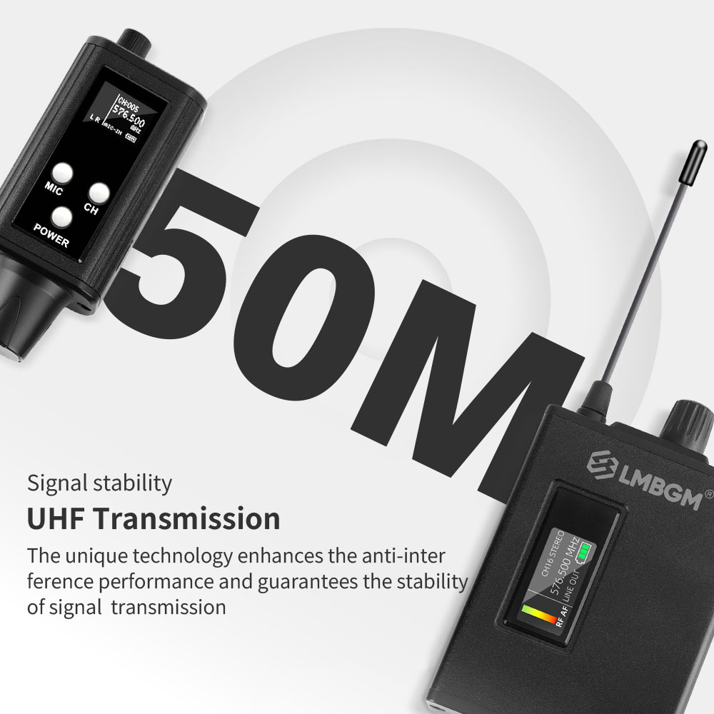 LMBGM SE9 UHF Draadloos In-Ear - In Ear Monitors For Singers recensie en prijs