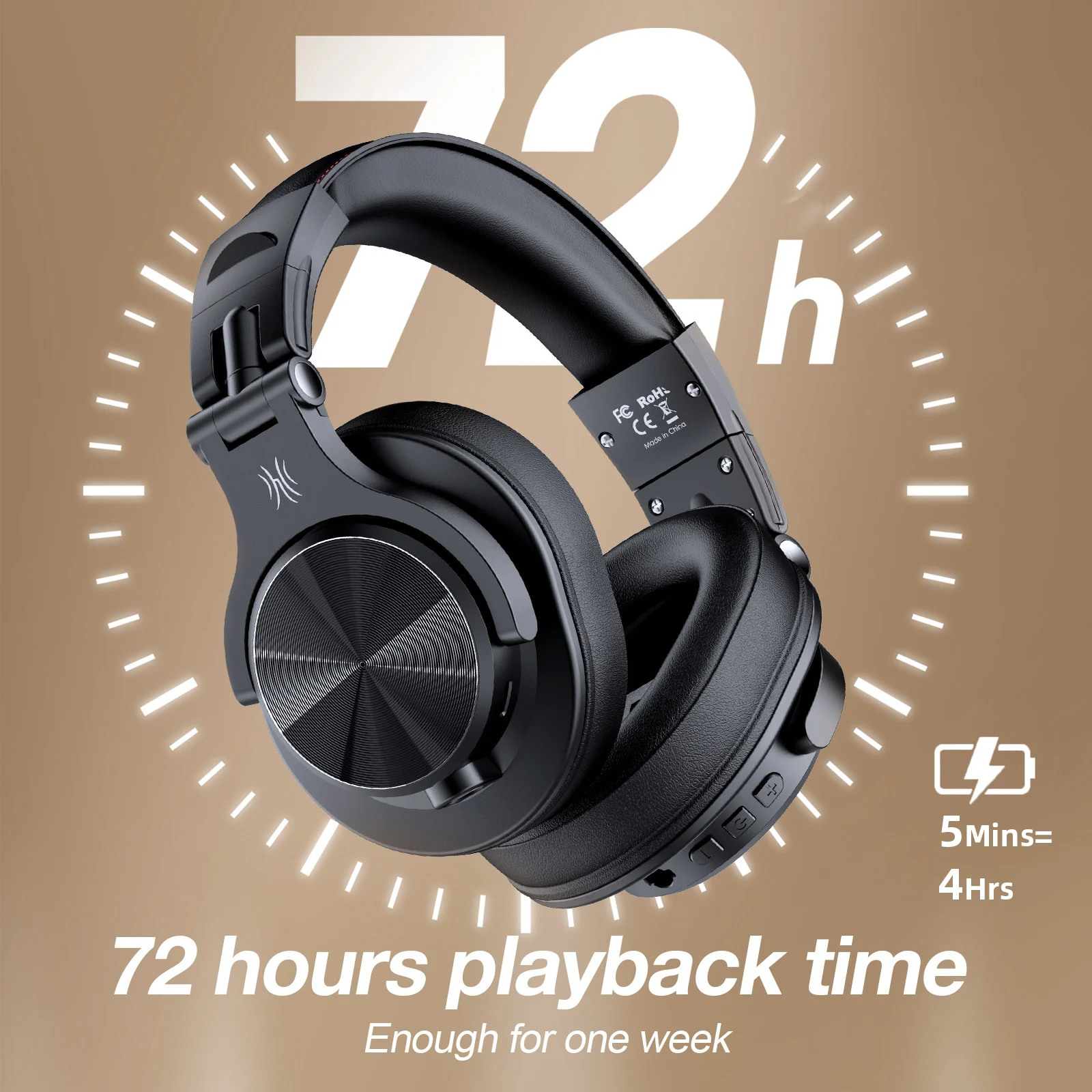 Oneodio Fusion A70 Bluetooth-h - Anc Wireless Over Ear Headphones recensie en prijs