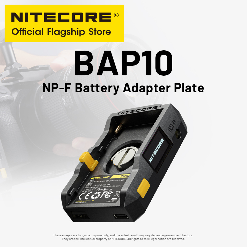 NITECORE BAP10 NP-F Batterij A - Tablets recensie en prijs