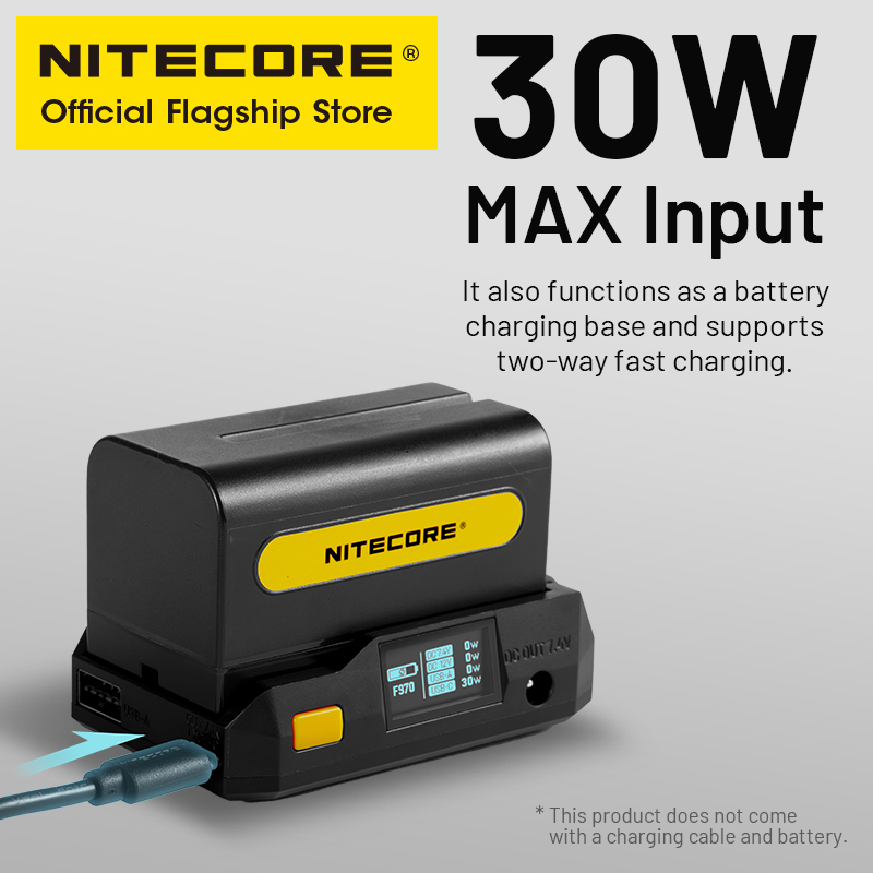 NITECORE BAP10 NP-F Batterij A - Tablets recensie en prijs