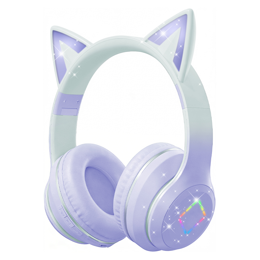 Mooie Kawaii Cat Ear draadloze - Cat Ear Bluetooth Headset Led recensie en prijs