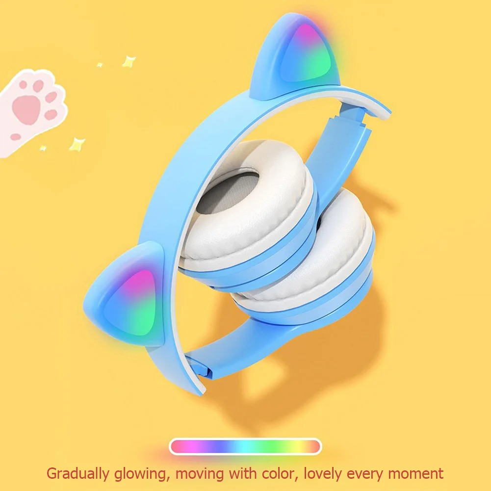 Leuke Cat Ear draadloze hoofdt - Cat Ear Bluetooth Headset Led recensie en prijs