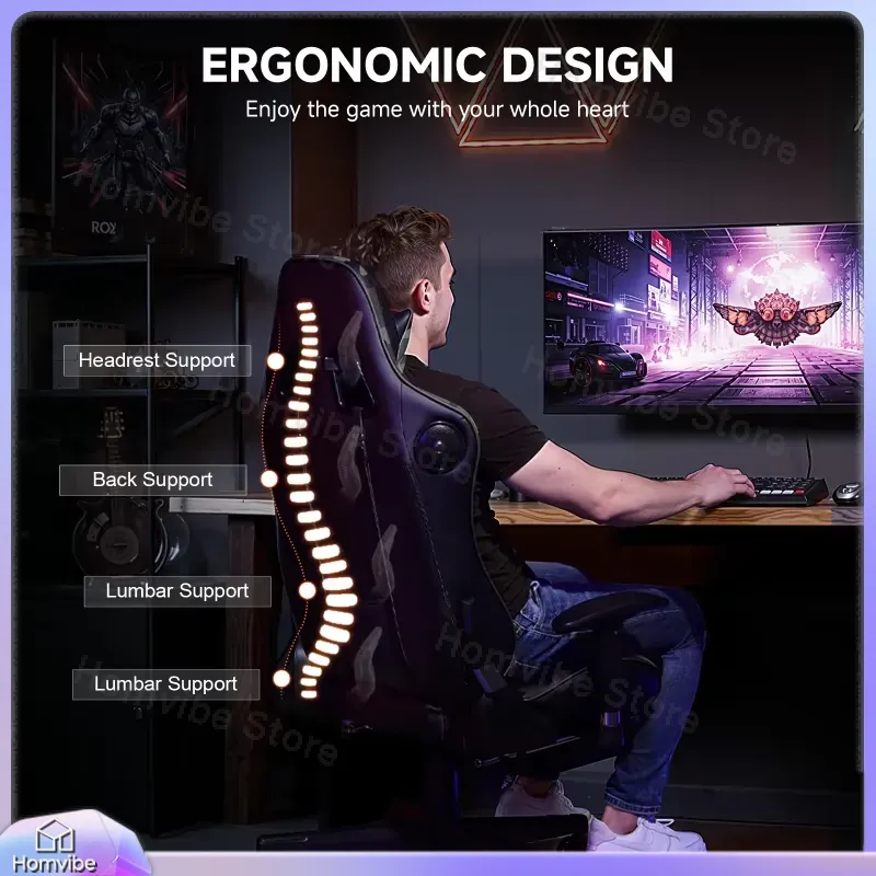 Ergonomische gamingstoel met B - Speakers recensie en prijs