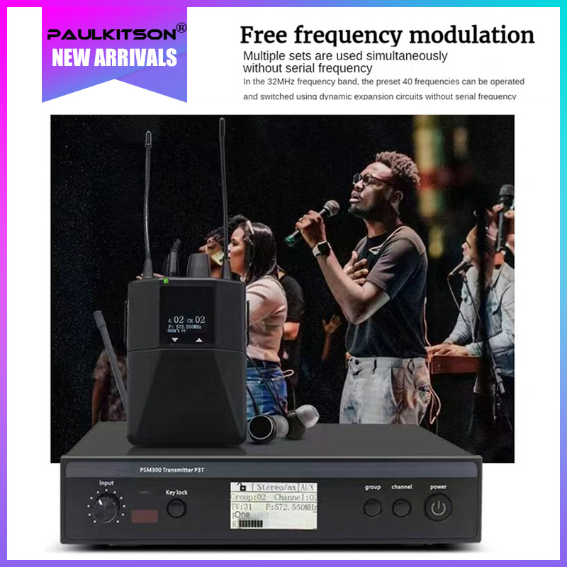 Paulkitson PSM300 UHF Draadloo - In Ear Monitors For Singers recensie en prijs