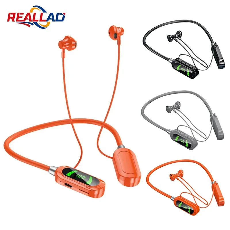 Nieuwe YG07 Draadloze Koptelef - Magnetic Neckband Sports Earphones recensie en prijs