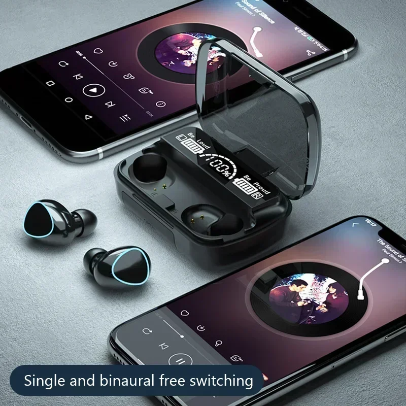 TWS BT5.3 Oordopjes met LED-di - Tws Earbuds Bluetooth 5.3 recensie en prijs