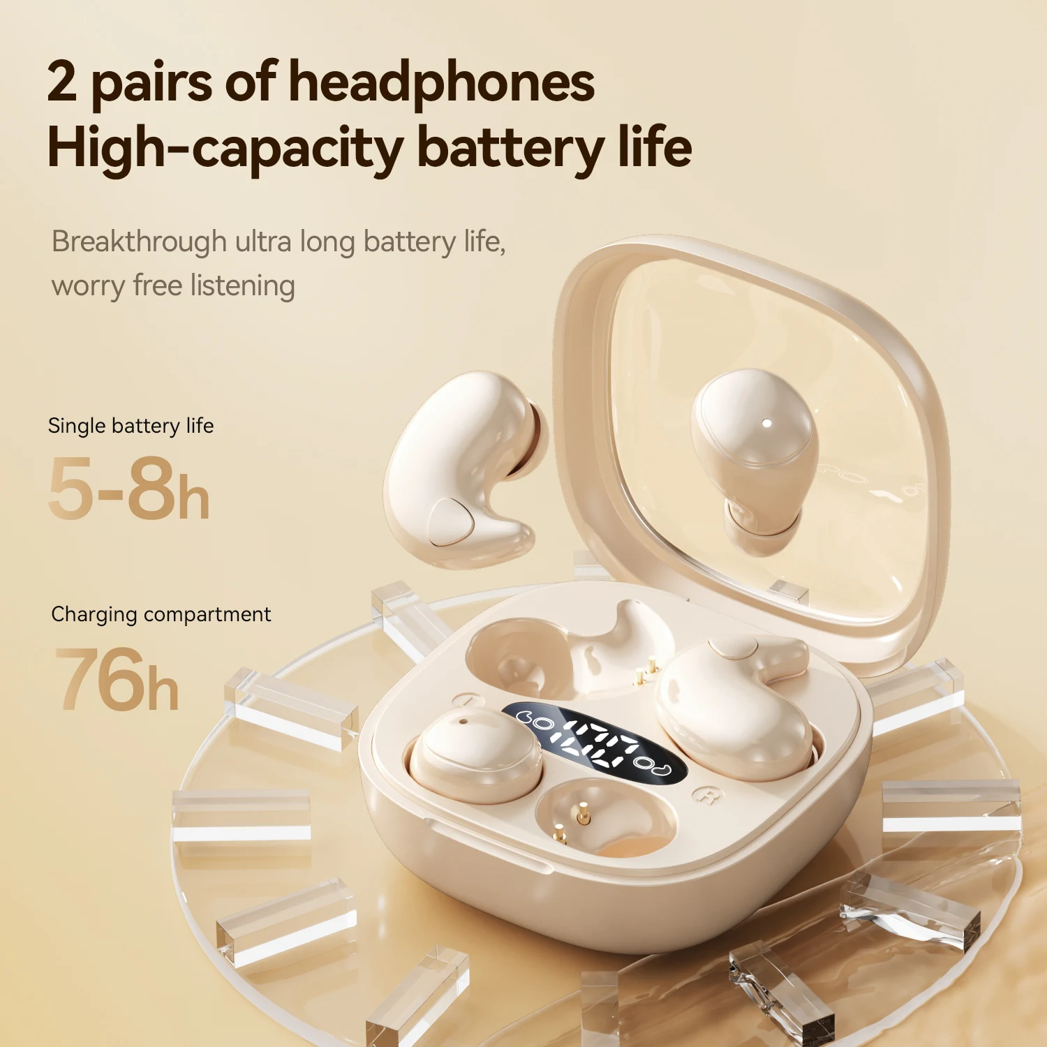 Open-ear slaap-oordopjes 2 paa - Sleep Mask Headphones Bluetooth recensie en prijs