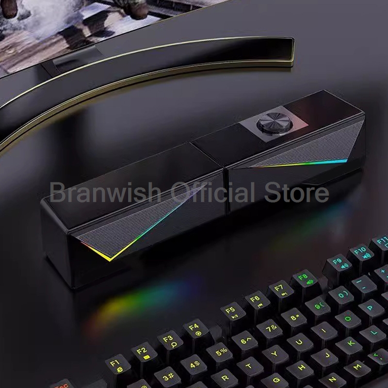 RGB Gaming Soundbar met afneem - Rgb Computer Soundbar For Pc recensie en prijs