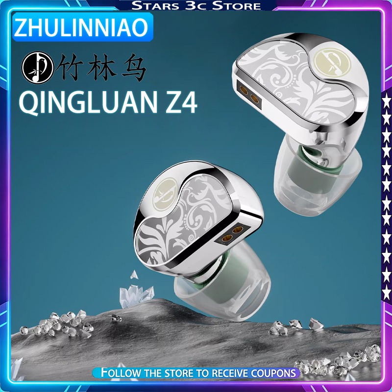 Nieuwe Zhulinniao Qingluan Z4  - Planar Magnetic Iem Earphones recensie en prijs