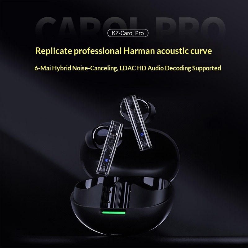 KZ Carol Pro TWS Bluetooth 5.4 - Tws Earbuds Bluetooth 5.3 recensie en prijs