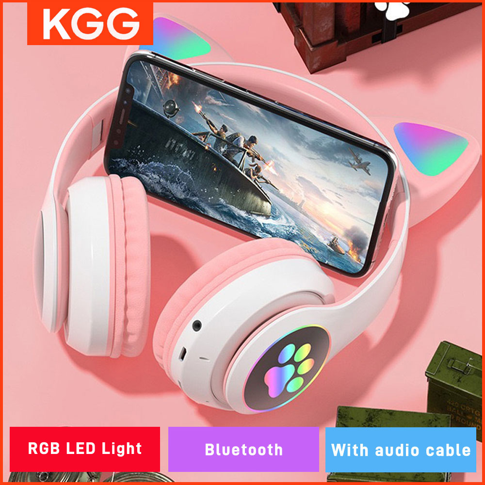 Kat Oren Koptelefoon Flitslich - Cat Ear Bluetooth Headset Led recensie en prijs