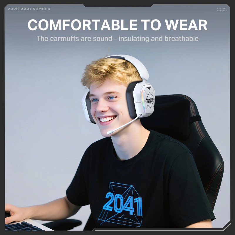ONIKUMA GT883 Draadloze Gaming - Gaming Headset With Mic Rgb recensie en prijs