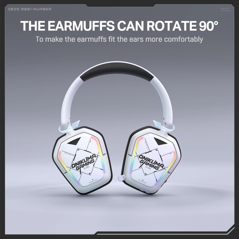 ONIKUMA GT883 Draadloze Gaming - Gaming Headset With Mic Rgb recensie en prijs